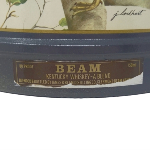 JIM BEAM KENTUCKY WHISKEY DECANTER THE WOOD DUCK BY J. LOCKHART - EMPTY - Picture 3 of 12